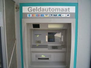 Picture of an ABN AMRO ATM