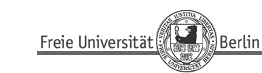 Druckversion des Logos der Freien UniversitÄt Berlin, bestehend aus Siegel und Schriftzug.